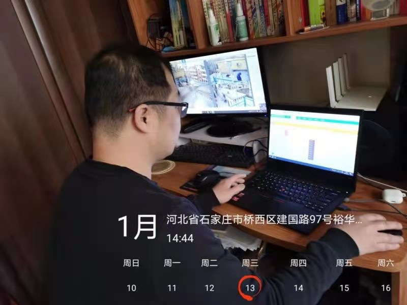 疫情 “暫停”，華清環(huán)境運(yùn)營(yíng)部線(xiàn)上監(jiān)控認(rèn)真“播放”